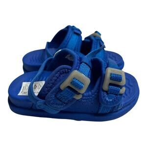 Native Davis Blue Slingback Sandals Toddler Baby Size 5 NWT